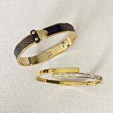 İkili Gold Çelik Kelepçe