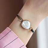 Barok İnci Otantik Gümüş Kelepçe