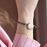 Barok İnci Otantik Gümüş Kelepçe