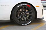 Nitto NT555 Kırmızı Beyaz Kalıcı Lastik Yazısı Nitto NT555 Sticker 4 Kit
