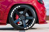 Nitto Beyaz Kalıcı Lastik Yazısı Nitto Sticker 8 Kit Büyük Boy