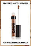 Avon Flawless Match Liquid Likit Kapatıcı Golden Medium Deep 42G