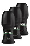 Avon Musk Instinct Erkek Rollon 50 Ml. Üçlü Set