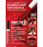 Avon Power Stay Likit Mat Ruj - Rosey Posey