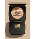 Avon Power Stay Kremsi Pudra Fondöten 330P Honey Beige