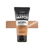 Avon Flawless Match Natural Likit Fondöten Spf20 30ml. 260G True Beige