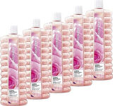 Avon L'amour Sunrise Gül Ve Kehribar Kokulu Banyo Köpüğü 1 Lt. Beşli Set