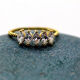 Angel Beştaş 1.50 CT Pırlanta Montörü 14 Ayar Kadın Evlilik Teklifi Yüzüğü-Hediye Beştaş Altın Yüzük