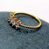 Angel Beştaş 1.50 CT Pırlanta Montörü 14 Ayar Kadın Evlilik Teklifi Yüzüğü-Hediye Beştaş Altın Yüzük