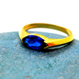 Gümüş Yüzük - Jale 1.20CT Nano Safir Taşlı Kadın 925 Ayar Gümüş Yüzük-Kadın 925 Ayar Hediyelik Yüzük