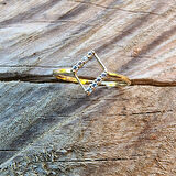 Gümüş Yüzük - Dörtgen Taşlı Minimal Tasarım Gümüş-Hediyelik Minimal Estetik 925 Ayar Gümüş Yüzük