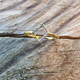 Gümüş Yüzük - Dörtgen Taşlı Minimal Tasarım Gümüş-Hediyelik Minimal Estetik 925 Ayar Gümüş Yüzük