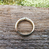 Gümüş Yüzük - Mila 0.30CT Swarovski Tektaş Minimal Tasarım Gümüş Yüzük- Hediyelik Tektaş Gümüş Yüzük