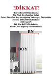 Beyaz Saten Güneşlik perde