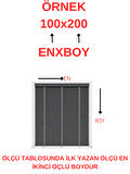 Lacivert-Krem Pano Fon 1/2,50 Sık Pile Fon Perde  DJ18287-811