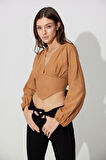 Camel Sırt Dekolteli Büstiyer SS23CT4726CA