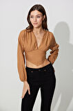 Camel Sırt Dekolteli Büstiyer SS23CT4726CA