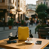 Mustard (Hardal) Dock Structured Sırt Çantası