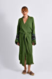 Olive (Zeytin Yeşili) Symbol Nomad Kimono