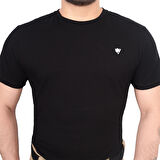 Wolftrap Comfort Erkek Kısa Kollu Siyah T-Shirt
