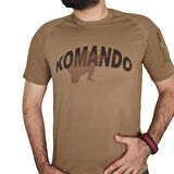 Wolftrap Komando Yazılı Kısa Kollu Baskılı Taktik Tişört Nano