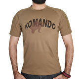 Wolftrap Komando Yazılı Kısa Kollu Baskılı Taktik Tişört Nano