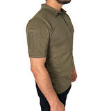 Wolftrap Polo Yaka 2 Cepli Kısa Kollu Taktik T-Shirt Haki