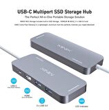 Minix USB-C MULTIPORT SSD 240GB SPACE GRAY
