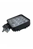10v-30v Çalışma Lambası Kare 48w (16 X 3W POWER LEDLİ) (106*106 MM)