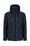 SİVAİST YENİ SEZON ERKEK LACİVERT SU VE RÜZGAR GEÇİRMEZ KAPÜŞONLU KALIN İÇİ KÜRKLÜ ŞİŞME KABAN&MONT