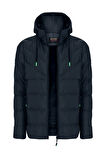 SİVAİST YENİ SEZON ERKEK LACİVERT SU VE RÜZGAR GEÇİRMEZ KAPÜŞONLU KALIN İÇİ KÜRKLÜ ŞİŞME KABAN&MONT