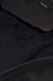 Siyah Erkek %100 Su Geçirmez İçi Polarlı İç Çepli Çıkartılabilir Kapüşonlu Softshell Mont&Kaban 