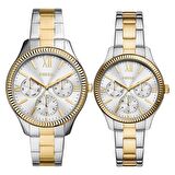 Fossil FBQ2737SET Erkek Kol Saati ve Kadın Kol Saati