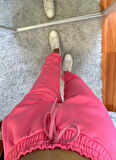 Pembe Basic Alt Üst Eşofman Takım