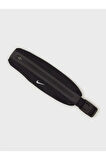 Running Slim Waistpack Reflector Unisex İnce Esnek Siyah Spor Bel Çantası