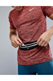 Running Slim Waistpack Reflector Unisex İnce Esnek Siyah Spor Bel Çantası