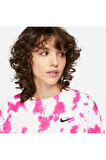 Sportswear Fleece Tie Dye Crew (OVERSİZE) Kadın Sweatshirt-dm6357-621