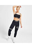Pro Dri Fit Indy Light Support Padded Bandeau Kadın Sporcu Sütyeni Bra Büstiyer Siyah