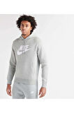 Erkek Kapüşonlu Sweatshirt M Nsw Club Hoodıe Po Bb Gx Bv2973