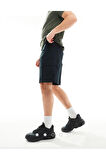 Club Woven Cargo Short Siyah Erkek Şort