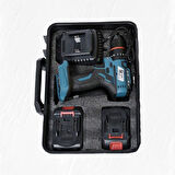 Catpower1320 Darbeli Kömürüsüz Akülü Vidalama 10mm 20v Li-İon 2.0 Ah 