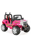 Ranger 12v M.pembe Akülü Jeep Uk.