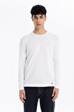 Bisiklet Yaka Slim Fit Basic Erkek Triko Kazak