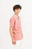 Polo Yaka Slim Fit Basic Erkek T-shirt