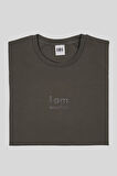 I AM ANOTHER Baskılı Basic Erkek T-shirt