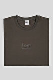 I AM ANOTHER Baskılı Basic Erkek T-shirt