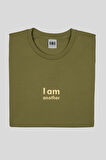I AM ANOTHER Baskılı Basic Erkek T-shirt