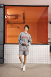 Bisiklet Yaka Baskı Detaylı Regular Fit Erkek Sweatshirt