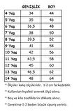 Kız Çocuk Türk Bayrak Göğüs Arma Baskılı Kırmızı Tshirt