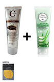 Claderm Coffee Killi Yüz Maskesi 50 ml Aloe Vera Yatıştırıcı Jel (Sünger Hediyeli)